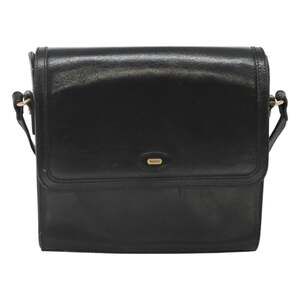 Bally Leather Shoulder Bag Black